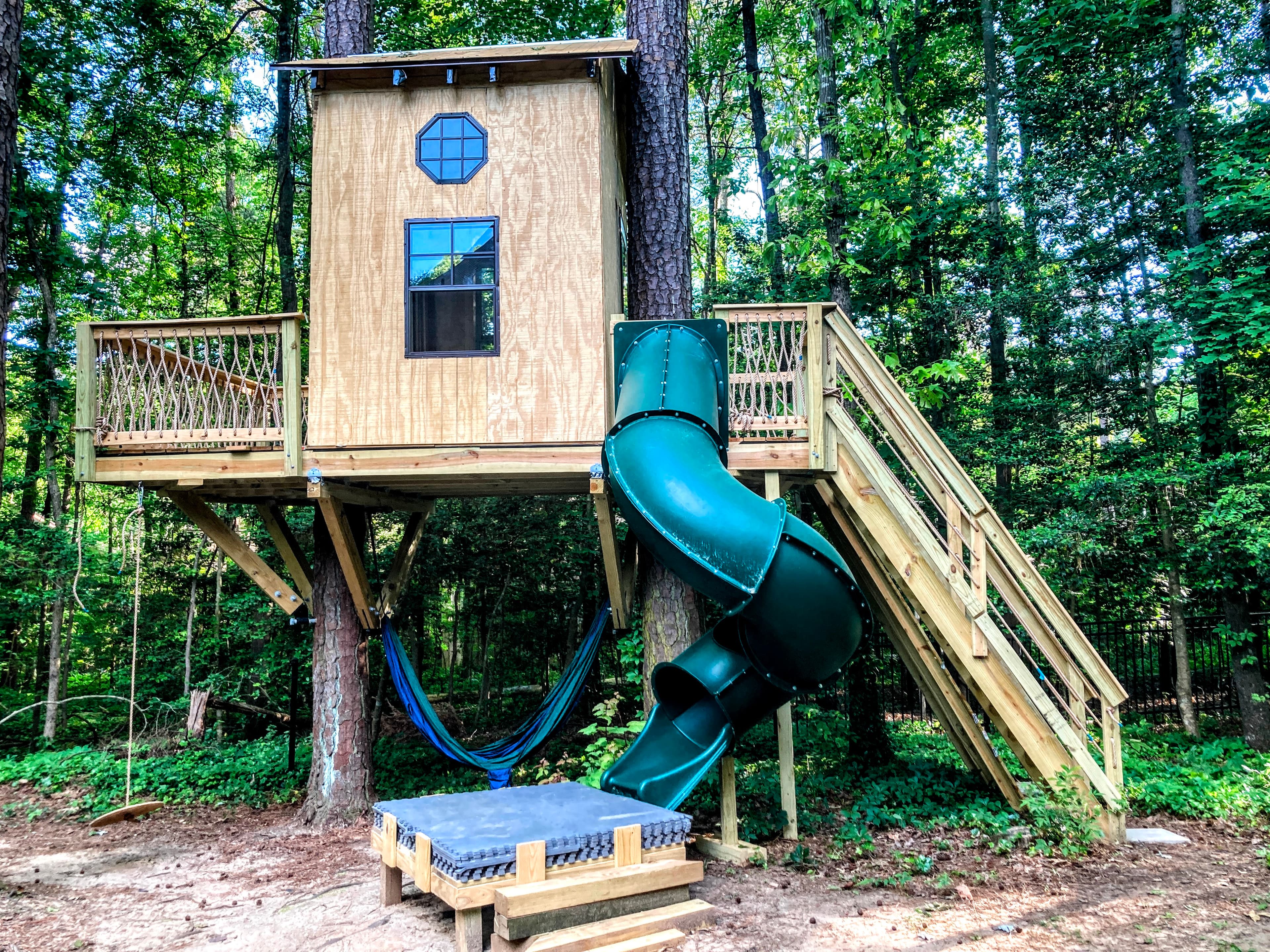 Custom built outdoor structure